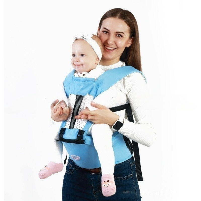 Porte bebe variante bleu