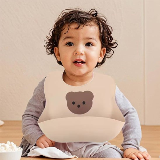 Bavoir bébé | Anti - taches Lavable - Paradis du bébé