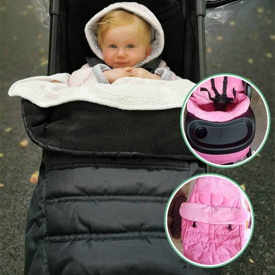 Chancelière poussette CozyWinter unisexe