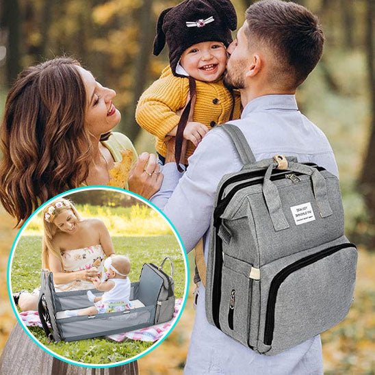 Lit voyage bébé - BigBackpack™ - rose - Paradis du bébé