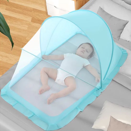 moustiquaire lit bébé bloque insectes