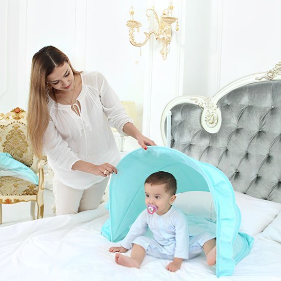 Moustiquaire lit bébé | Protection Optimale - Paradis du bébé