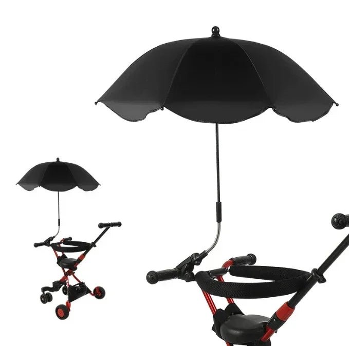 Ombrelles poussettes | Protection Universelle Anti - UV 360 - Paradis du bébé
