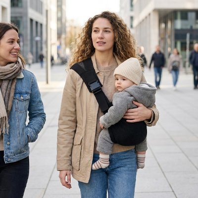 Porte bébé randonnée | Confort Dos - Paradis du bébé