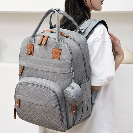 Sac à langer | Multipoches Élégant - Paradis du bébé
