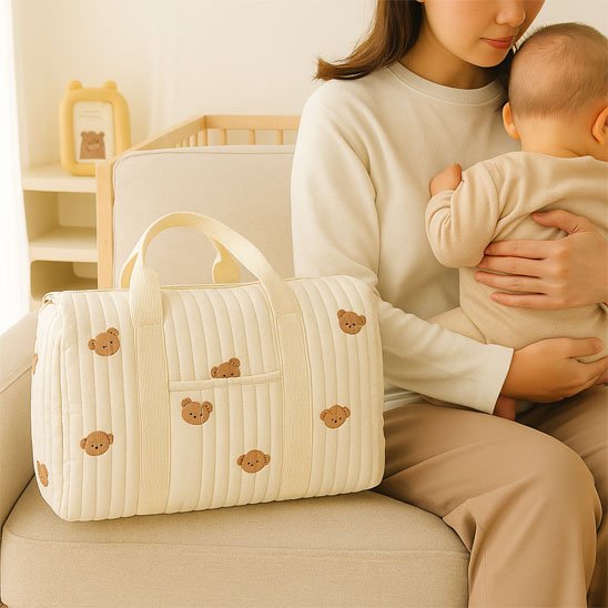 sac à langer spacieux