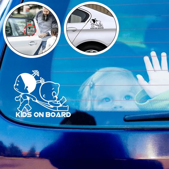 Bébés à bord pour la sécurité