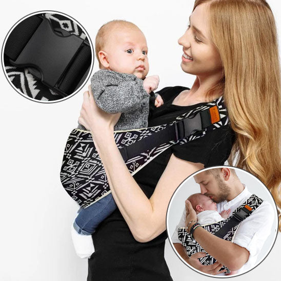 Écharpe de portage ergonomique pour bébé