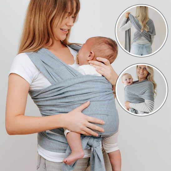 Écharpe de portage soutient dorsal bébé
