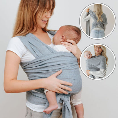 Écharpe de portage soutient dorsal bébé