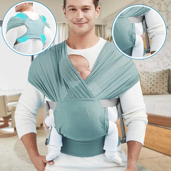 Écharpe de portage support latéral dorsal