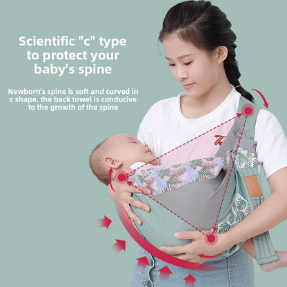 Serviette de dos pour bébé ergonomique