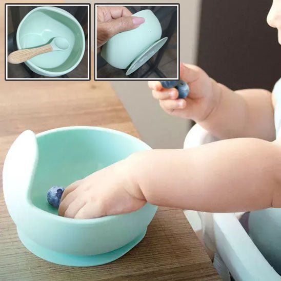 Assiette bebe anti - déversement - Paradis du bébé