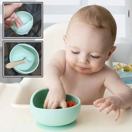 Assiette bebe anti - déversement - Paradis du bébé
