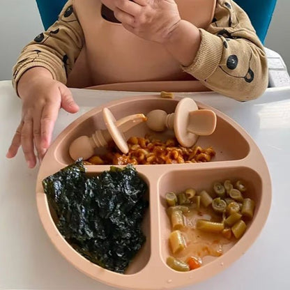 Assiette bebe | Antidérapante - Paradis du bébé