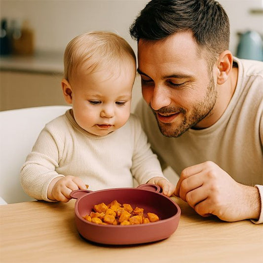 Assiette bébé ventouse | Anti - renversement - Paradis du bébé