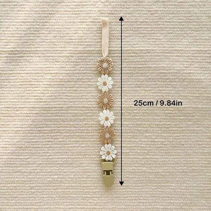 Attache tétine | Fleurie - Paradis du bébé