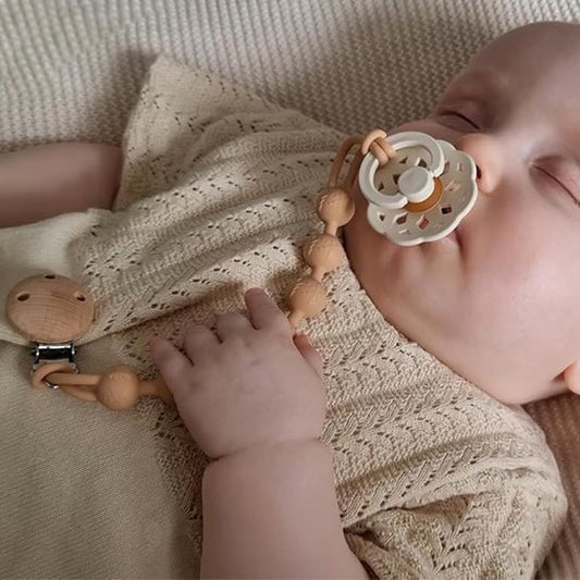 Attache tetine silicone sécuritaire - Paradis du bébé