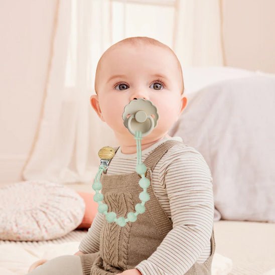 Attache tetine silicone sécuritaire - Paradis du bébé
