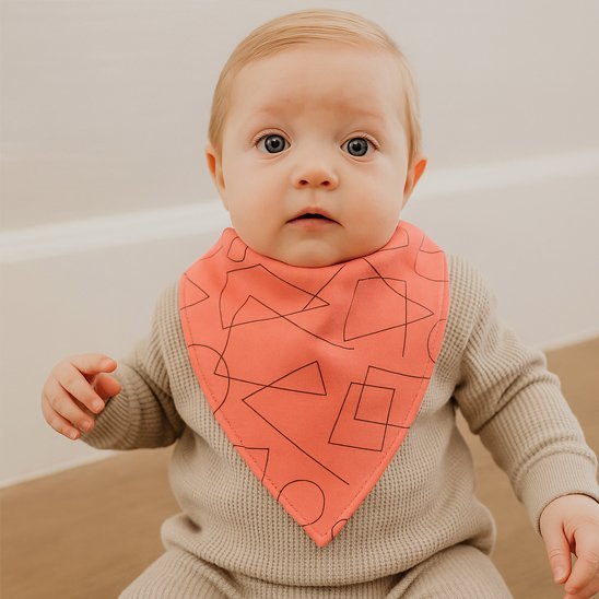 Bavoir bandana | Coton Bio - Paradis du bébé