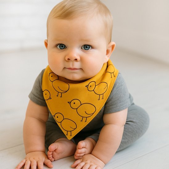 Bavoir bandana | Coton Bio - Paradis du bébé