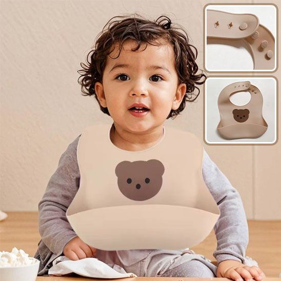 Bavoir bébé | Anti - taches Lavable - Paradis du bébé