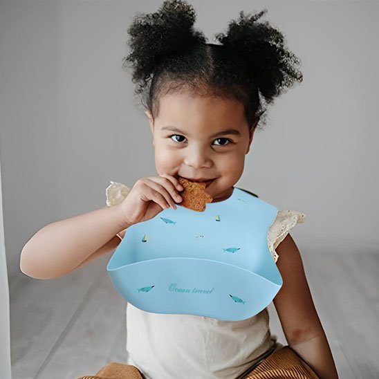 Bavoir bébé | Anti - taches Lavable - Paradis du bébé