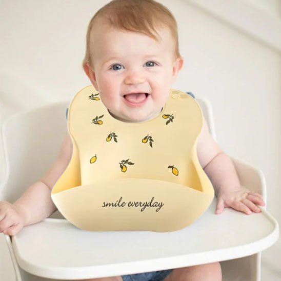 Bavoir bébé | Anti - taches Lavable - Paradis du bébé