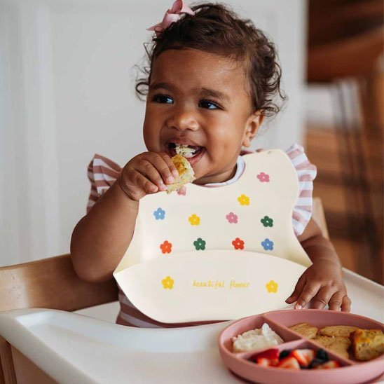 Bavoir bébé | Anti - taches Lavable - Paradis du bébé