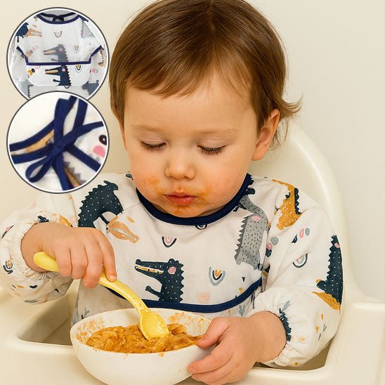 Bavoir bébé | Confort Anti - taches - Paradis du bébé