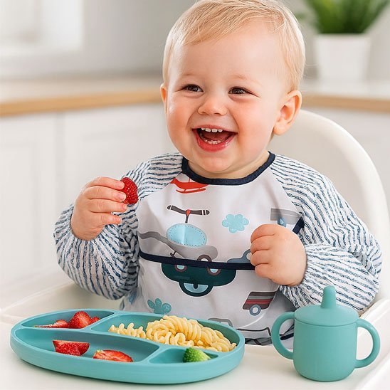 Bavoir bébé | Confort Anti - taches - Paradis du bébé