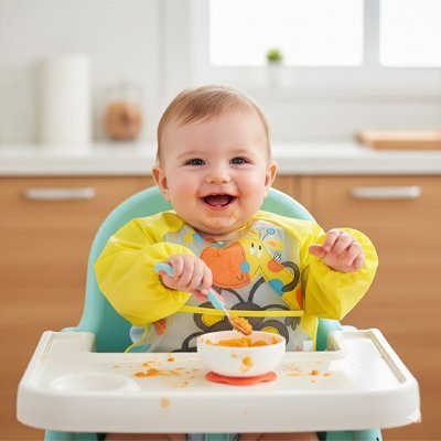 Bavoir bébé | Imperméable Ajustable - Paradis du bébé