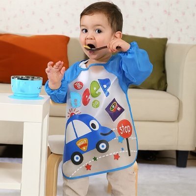 Bavoir bébé | Imperméable Ajustable - Paradis du bébé