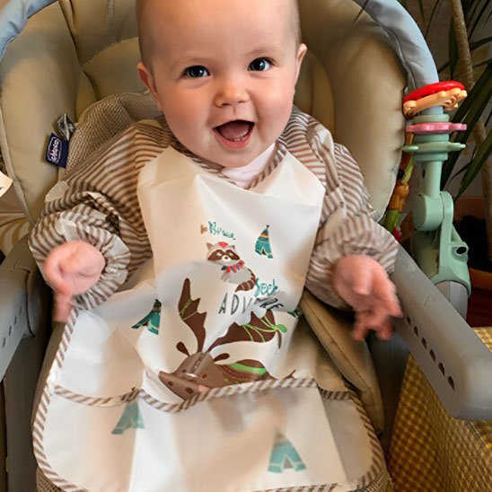 Bavoir bébé | Ultra - absorbant - Paradis du bébé