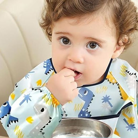 Bavoir manche longue | Imperméable - Paradis du bébé