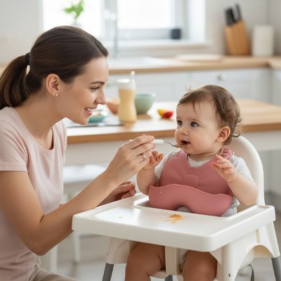 Bavoir silicone | Éco - pratique - Paradis du bébé