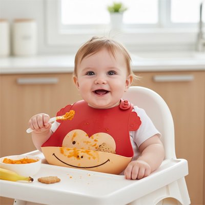 bavoir silicone sécurité optimale