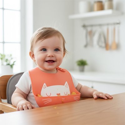 bavoir silicone sécuritaire