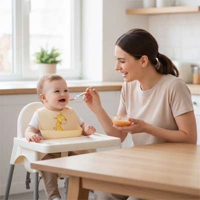 bavoir silicone simplicité