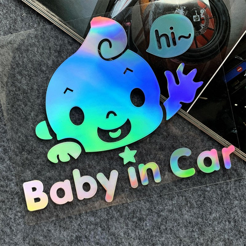 bébé à bord baby in car little boy