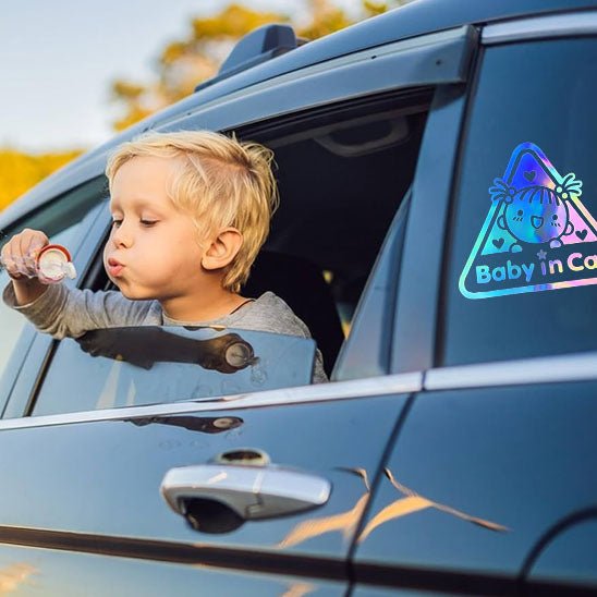 Bébés à bord / L'autocollant qui protège - Paradis du bébé