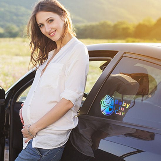 Bébés à bord / L'autocollant qui protège - Paradis du bébé