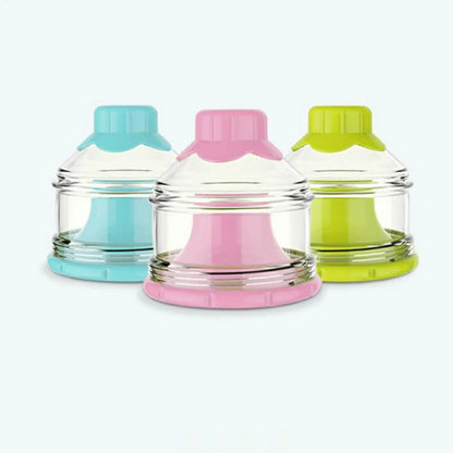 Boite doseuse lait | 3 compartiments anti - fuite - Paradis du bébé