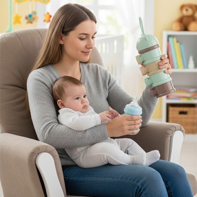 Boite doseuse lait | Biberon Express - Paradis du bébé