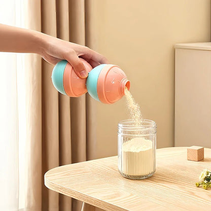 Boite doseuse lait | compartiments hermétiques - Paradis du bébé