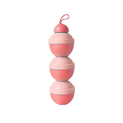 Boite doseuse lait | compartiments hermétiques - Paradis du bébé