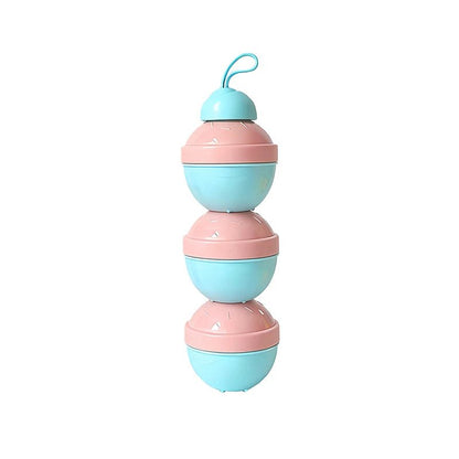 Boite doseuse lait | compartiments hermétiques - Paradis du bébé