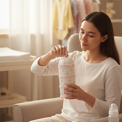 Boite doseuse lait Nomade facile