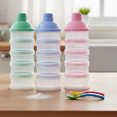 Boite doseuse lait | PratiDose - Paradis du bébé
