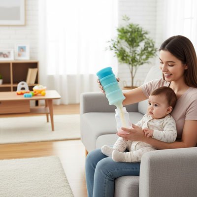boite doseuse lait système ingénieux